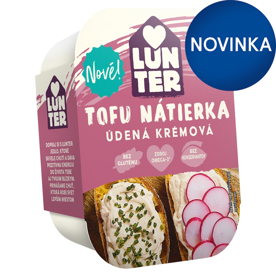 LUNTER Údená krémová nátierka 140 g