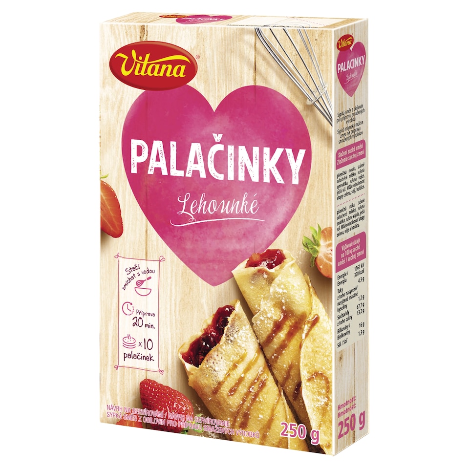 Vitana Inspirující Kuchyně Palačinky 250g