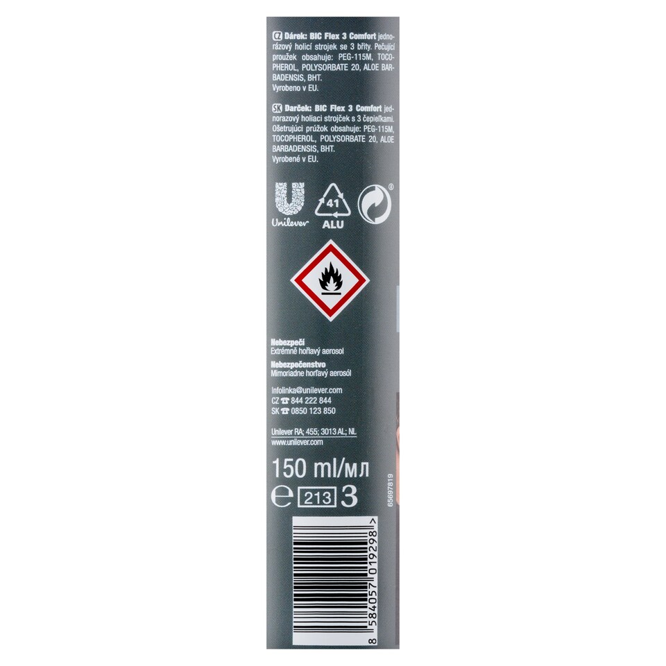 Obrázek 1 pro produkt Dove Men+Care Clean Comfort deodorant se žiletkou 150ml