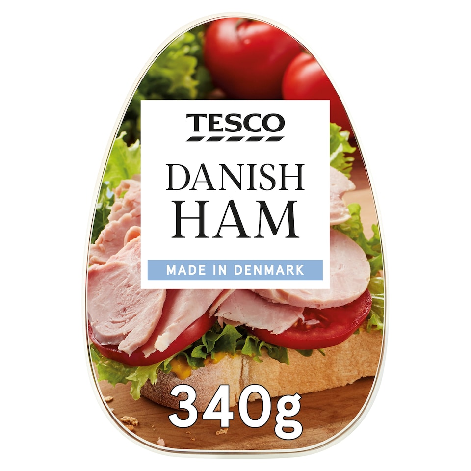 Tesco Danish Ham 340G