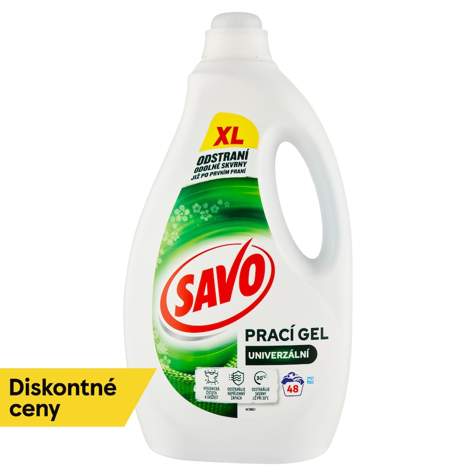 image 1 of Savo Universal Washing Gel 48 Washes 2.4 L