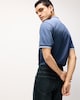 image 2 of F&F Cotton Rich Tipped Short Sleeved Polo Shirt in Teal