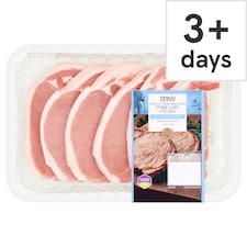 Tesco Thin Cut Northern Irish Pork Loin Steaks 600g