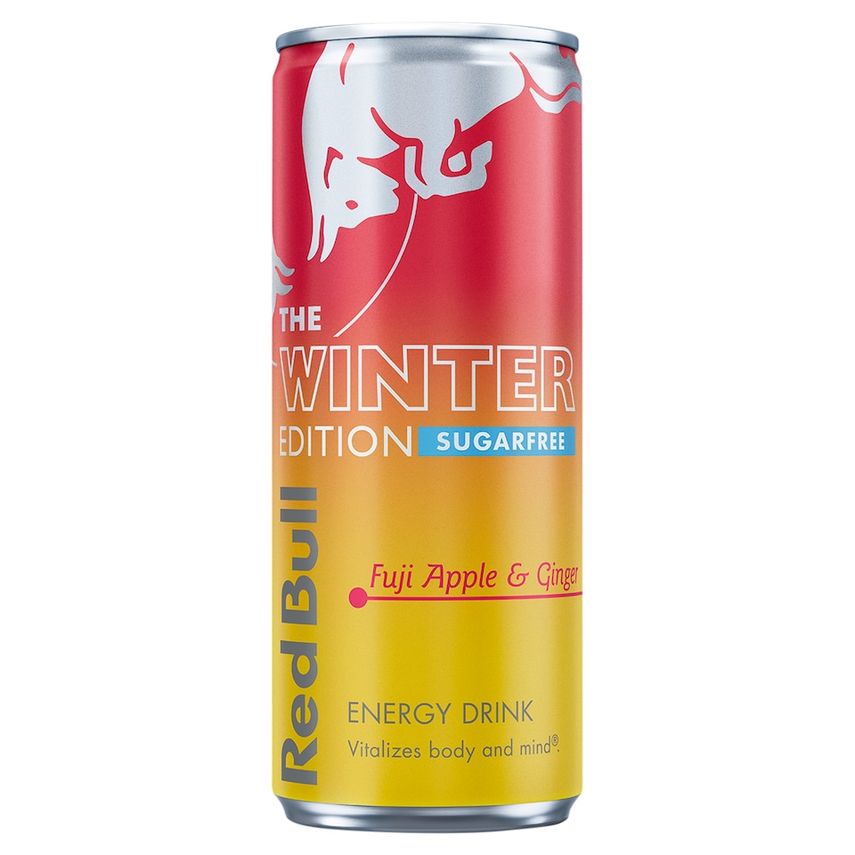 Red Bull Sugar Free Winter Fuji Apple Ginger 250ml