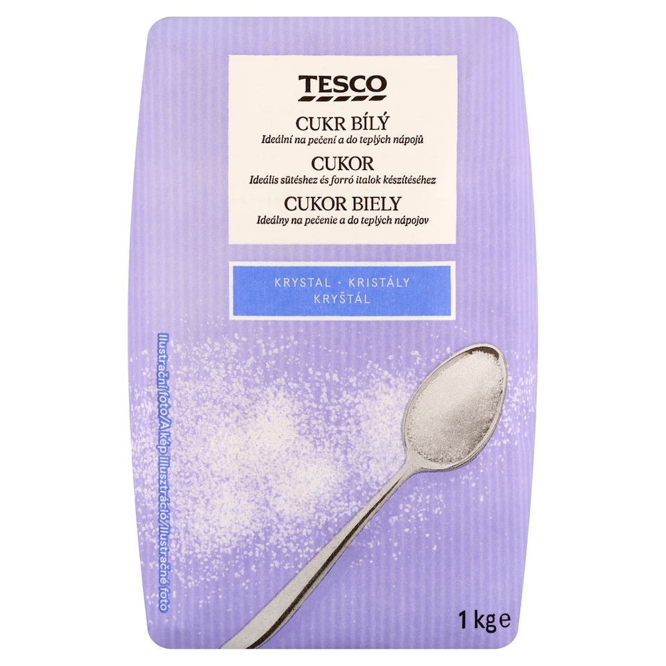 Tesco White Crystal Sugar 1 kg