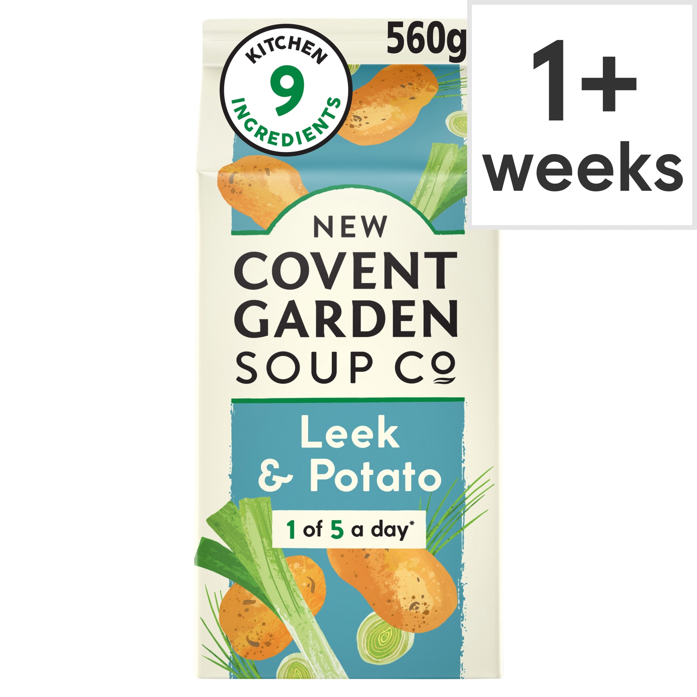 New Covent Garden Potato & Leek Soup (Only 9 Kitchen Ingredients) 560g