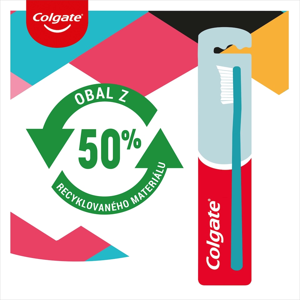 image 1 of Colgate Twister Design Edition Toothbrush 4pcs