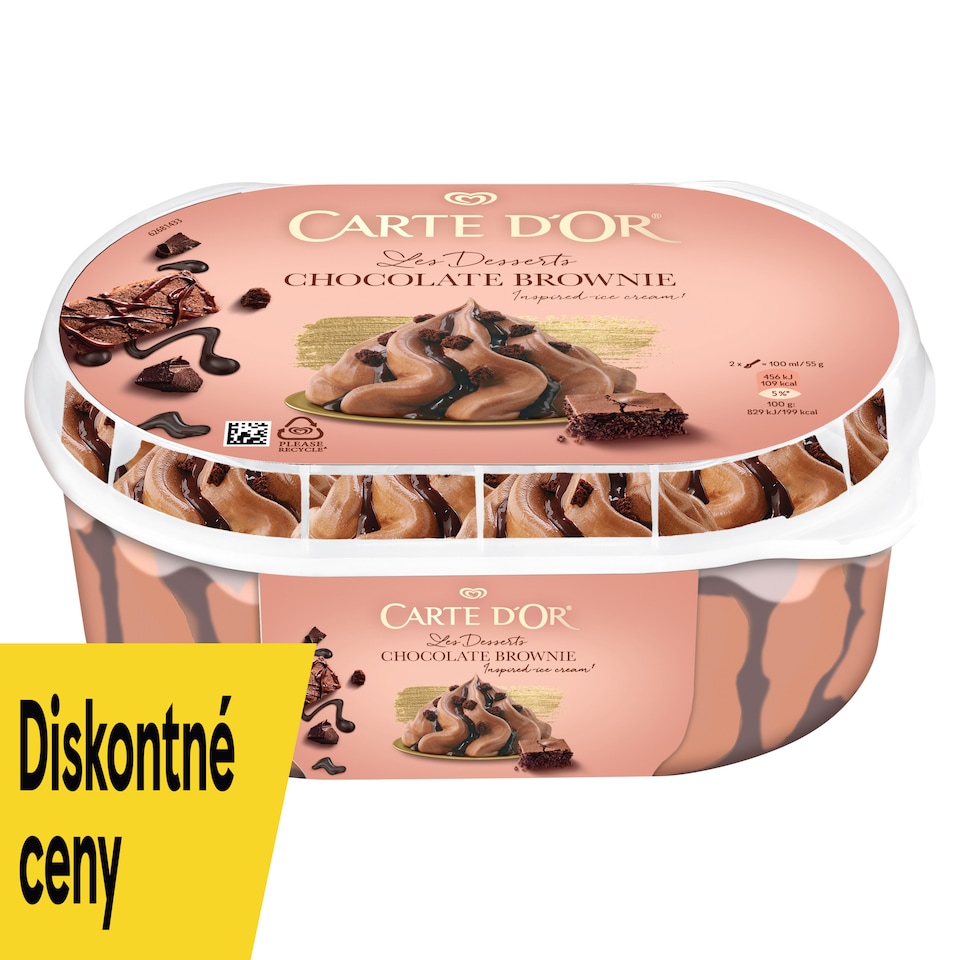 Carte D'Or Chocolate Brownie 825 ml