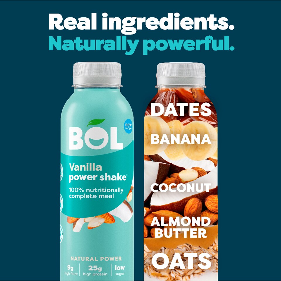image 1 of BOL Vanilla Power Shake 410g