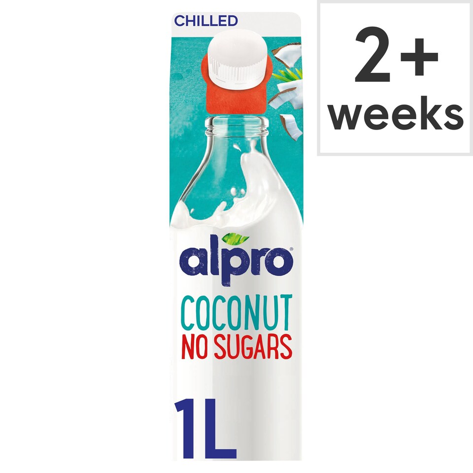 Alpro Coconut No Sugar Chilled Dairy Free Drink 1L Tesco Groceries