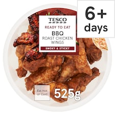 Tesco BBQ Roast Chicken Wings 525g