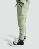image 1 of F&F Boys Cotton Rich Cuffed Cargo Joggers in Khaki