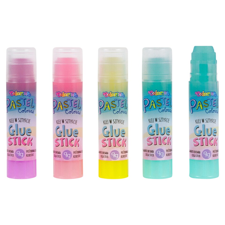 Obrázek 1 pro produkt Colorino Pastelové lepidlo v tyčince transparentní 9g