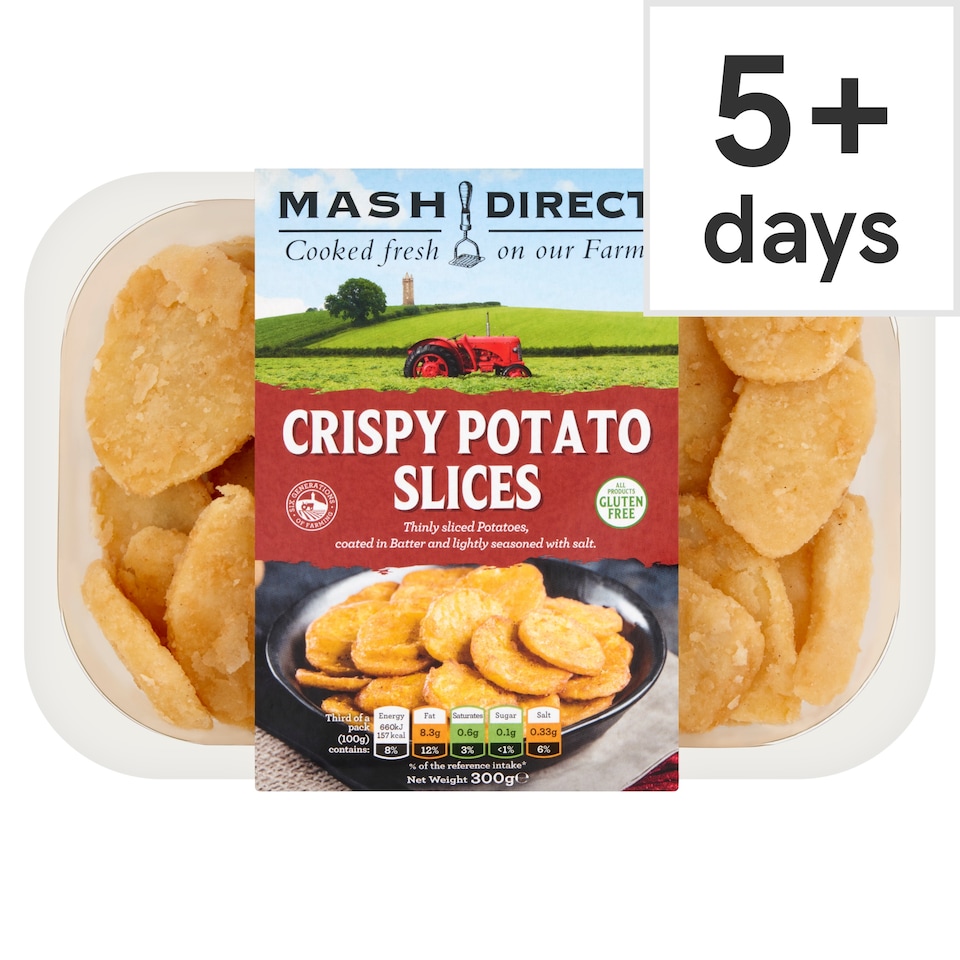 Mash Direct Crispy Potato Slices 300g 