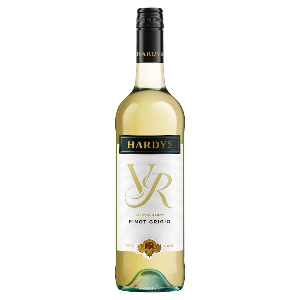 Hardys VR Pinot Grigio White Wine 75cl
