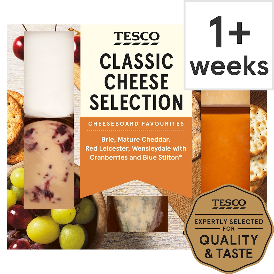 Tesco Classic Cheese Selection 450G