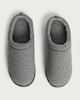 image 2 of F&F Borg Lined Slippers in Grey