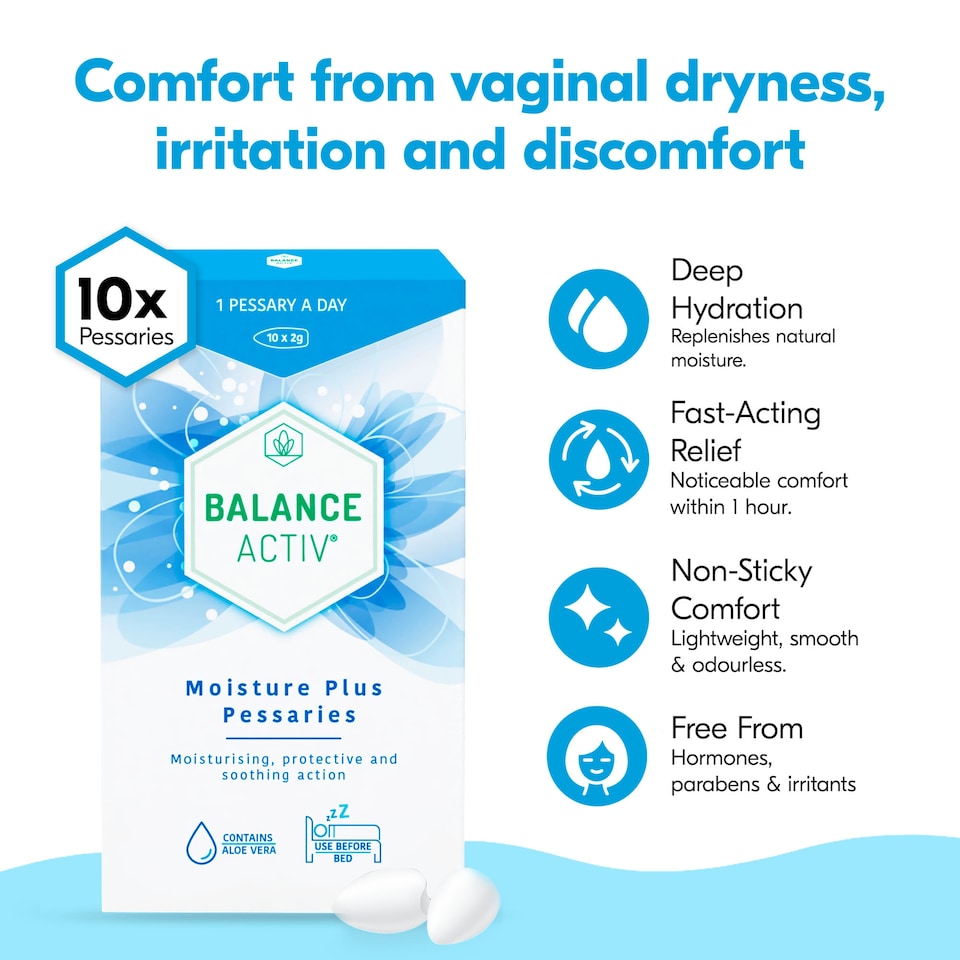 image 1 of Balance Activ Moisture Plus Pessaries