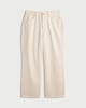 image 4 of F&F High Rise Striped Wide Leg Jeans in Neutral