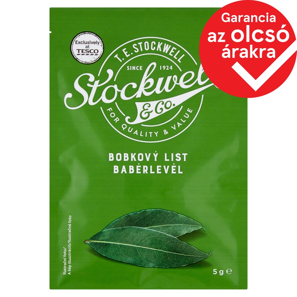Stockwell & Co. Dried, Whole Bay Leaf 5 g