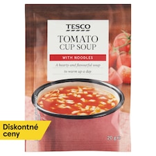 Tesco Instantná paradajková polievka s cestovinou 20 g