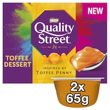 Nestle Quality Street Toffee Penny Dessert 2x65g