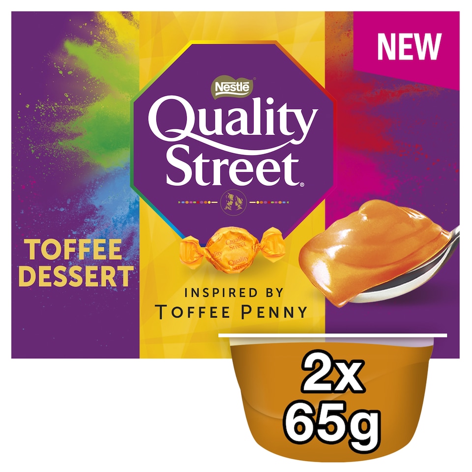 Nestle Quality Street Toffee Penny Dessert 2x65g