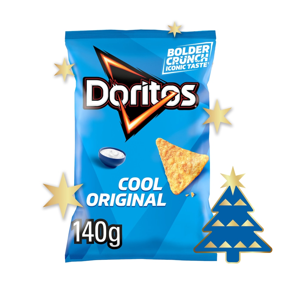 image 1 of Doritos Tortilla Chips Cool Original Sharing Bag Crisps 140g
