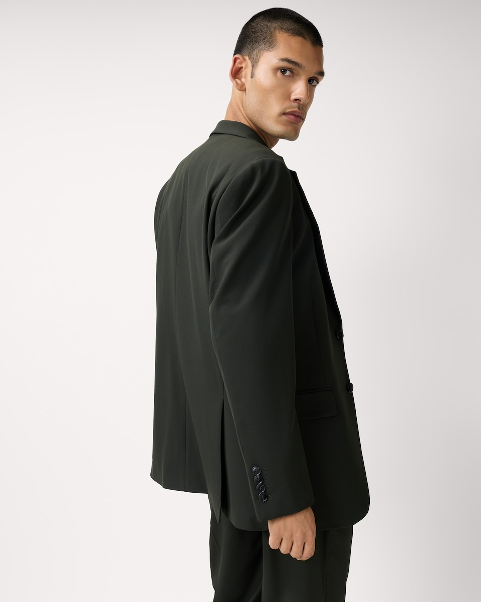 image 1 of F&F Tailored Fit Formal Suit Jacket in Green