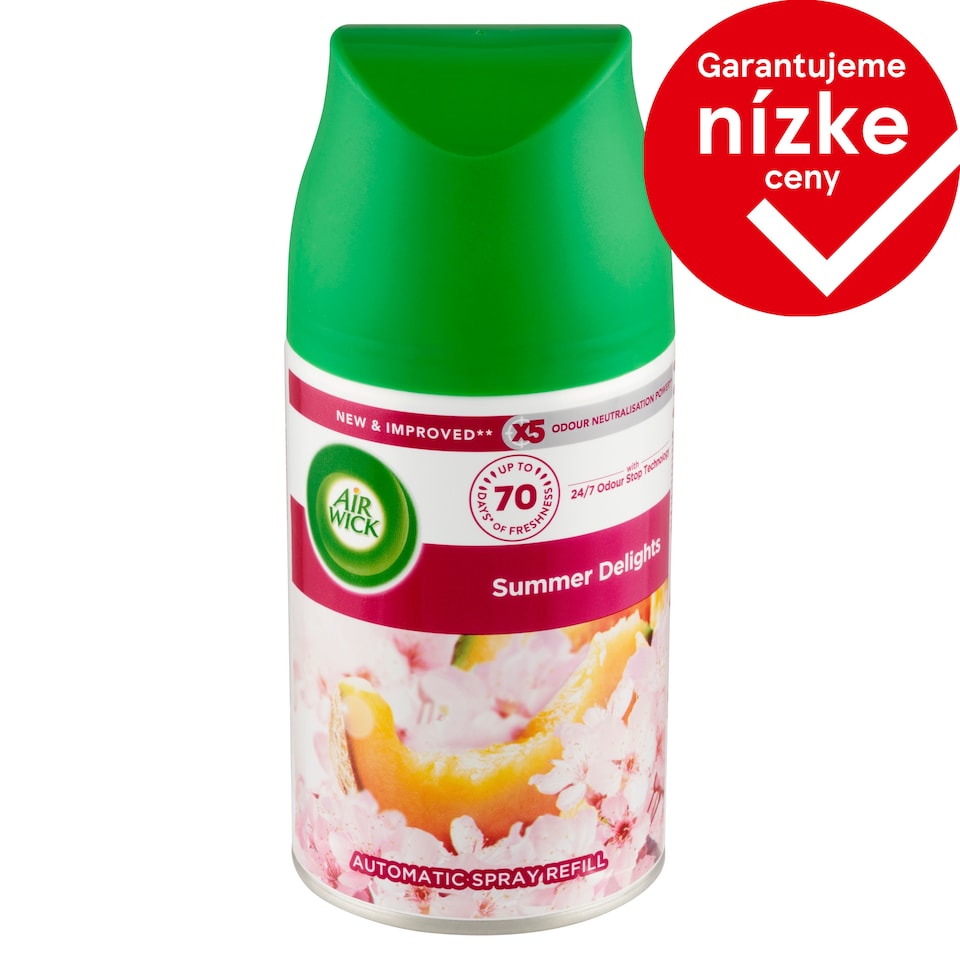 obrázok 1 z Air Wick Freshmatic Náplň do osviežovača vzduchu radostné leto 250 ml