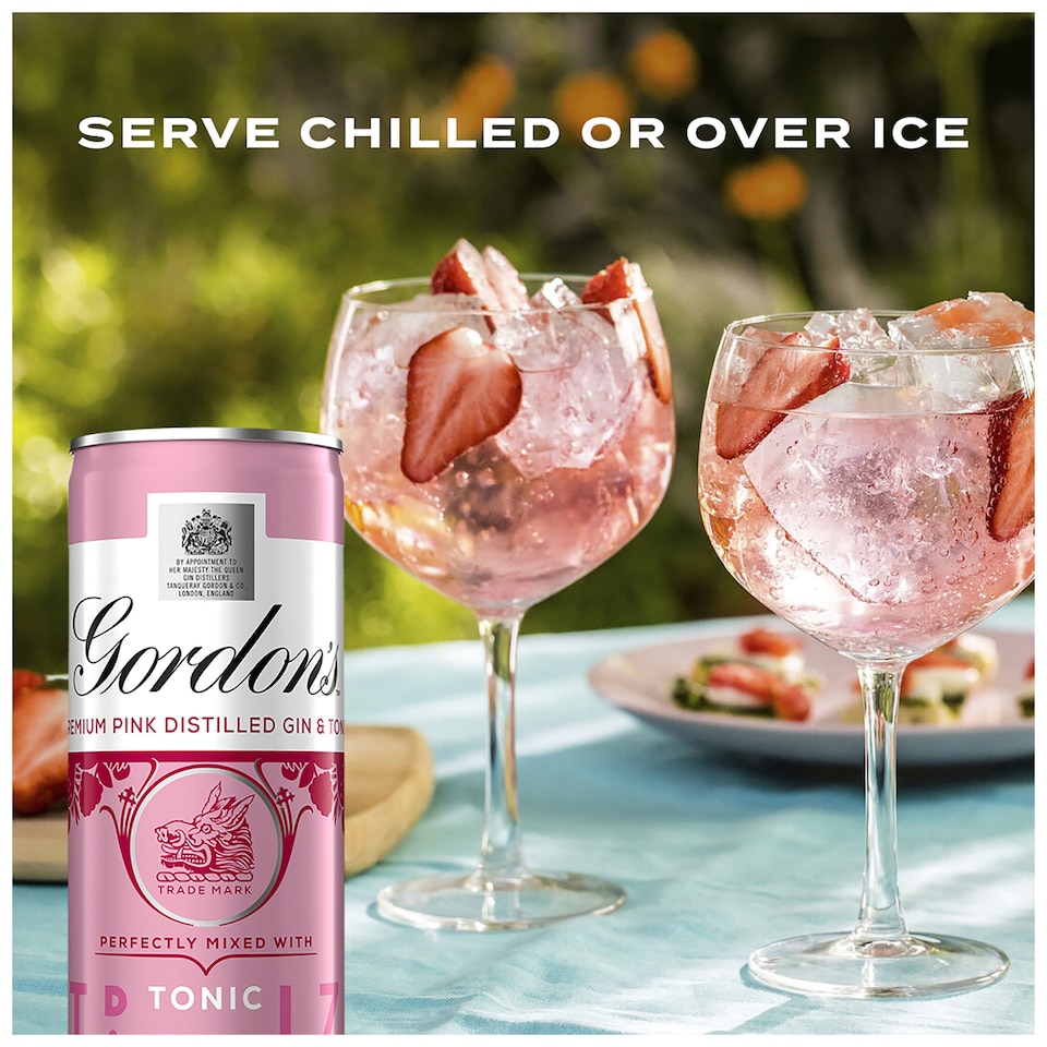 image 1 of Gordon's Pink Gin & Tonic Original 6x250ml