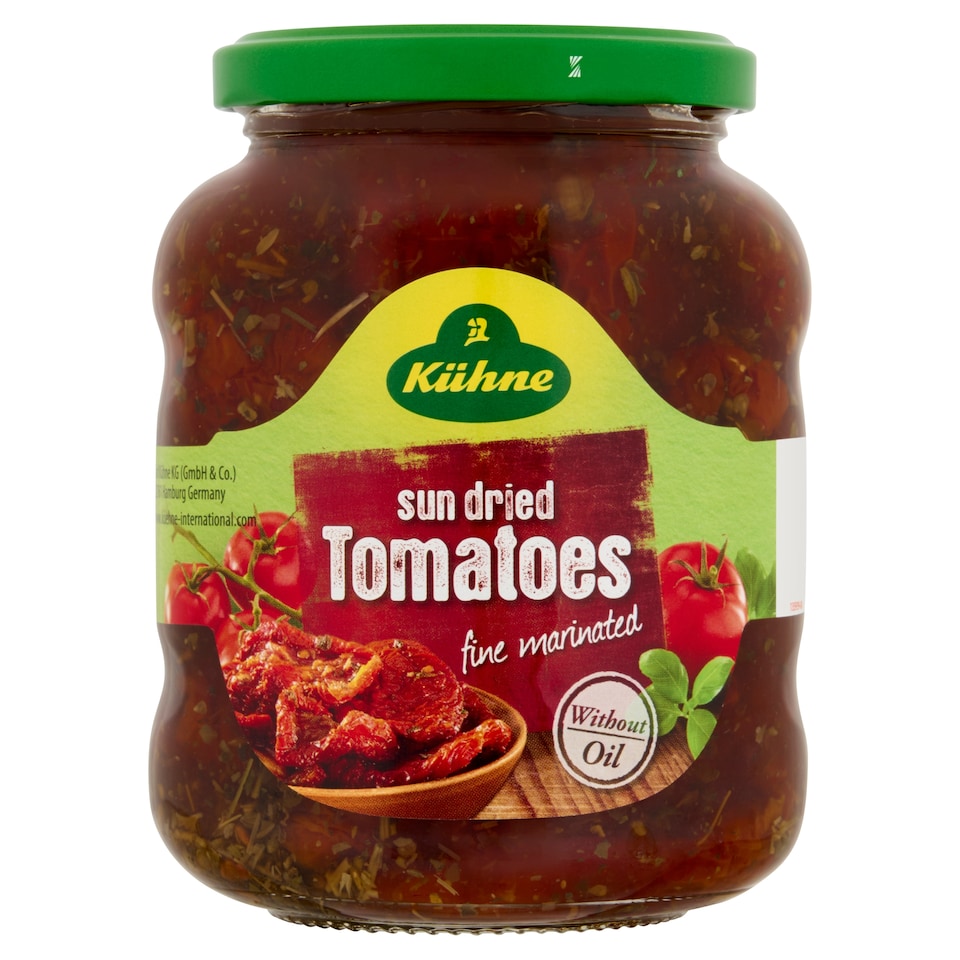 Kuhne Sun Dried Tomatoes Fine Marinated 340g