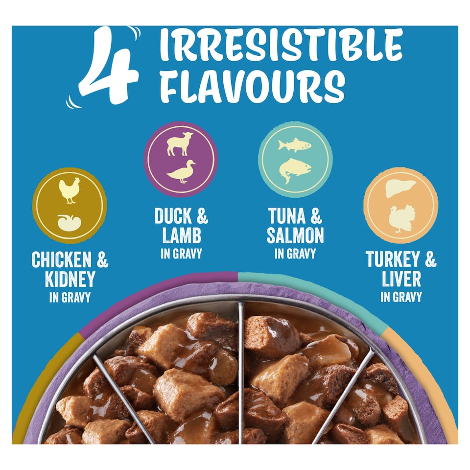 image 1 of FELIX ORIGINAL Mixed Selection in Gravy Wet Cat Food 12x85g