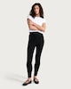 image 1 of F&F High Rise Skinny Fit Jeggings in Black