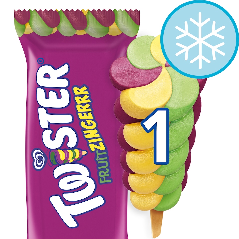 image 1 of Twister Zinger Sweet & Sour Ice Cream Lolly 70ml