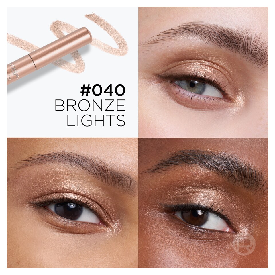 image 1 of L'Oreal Paris, Le Shadow Stick Les Shimmers, 040 Bronze Lights
