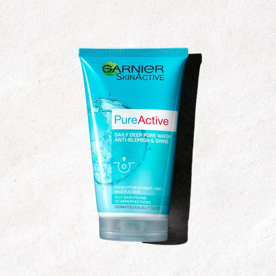 image 1 of Garnier Pure Active Anti-Blackhead Wash 150Ml