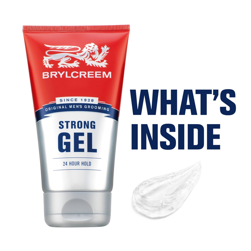 image 1 of Brylcreem Strong 24 Hour Hold Gel 150Ml