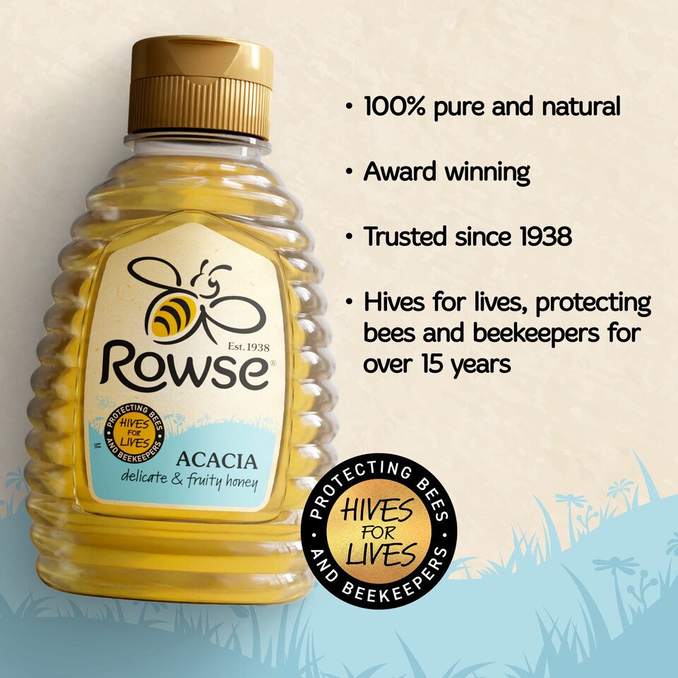 image 1 of Rowse Squeezy Acacia Honey 250G