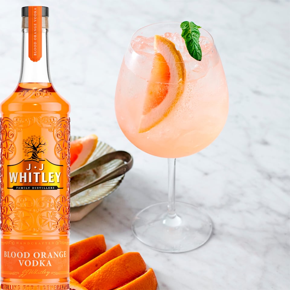 image 1 of Jj Whitley Blood Orange Vodka 1L
