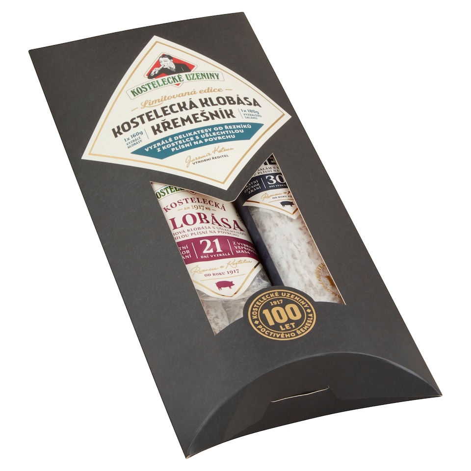 Obrázek 1 pro produkt Kostelecké Uzeniny Kostelecká dvojka 0,340kg