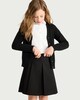 image 1 of F&F School Unisex 2-Pack Pure Cotton Knitted Cardigans in Black