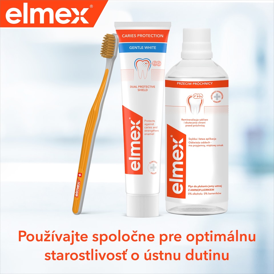 image 1 of elmex Caries Protection Gentle White Toothpaste 75 ml