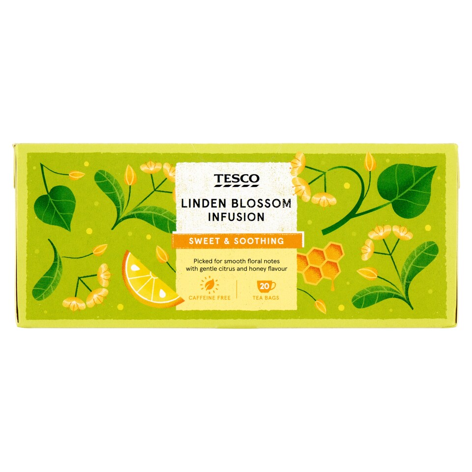 Tesco Linden Blossom Infusion 20 x 2 g (40 g)