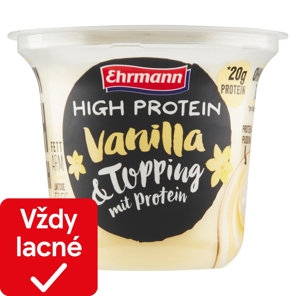 obrázok 1 z Ehrmann High Protein Vanilla & Topping with Protein 200 g
