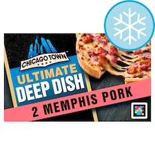 Chicago Town Ultimate Deep Dish Pizza - Memphis Pork 2 x 150g