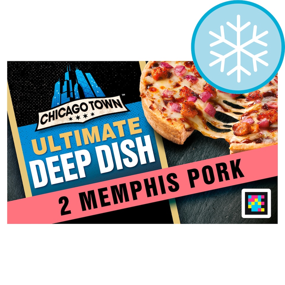 image 1 of Chicago Town Ultimate Deep Dish Pizza - Memphis Pork 2 x 150g