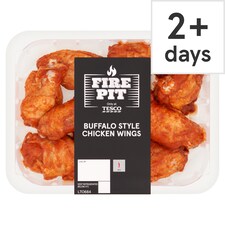 Tesco Fire Pit Buffalo style Chicken Wings, 500g