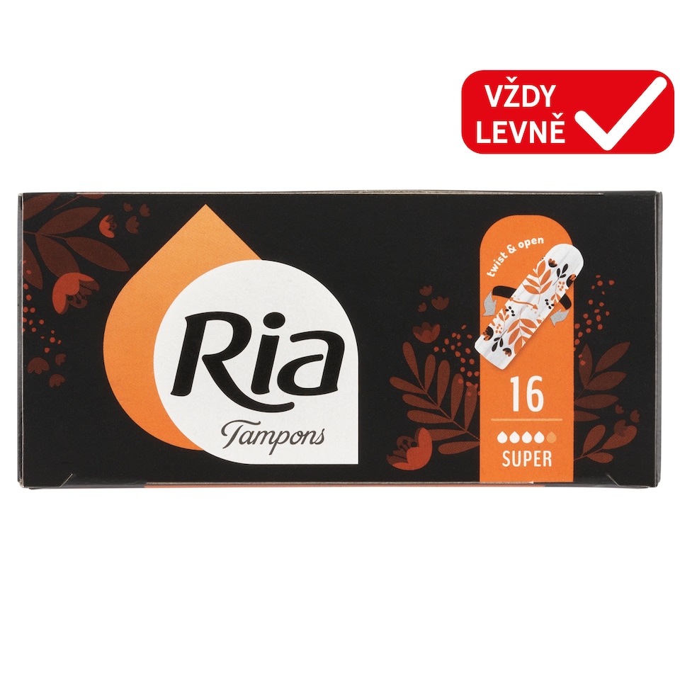 Obrázek 1 pro produkt Ria Super tampony 16 ks