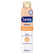 Sanex Dermo Sensitive Antiperspirant Deodorant 250Ml